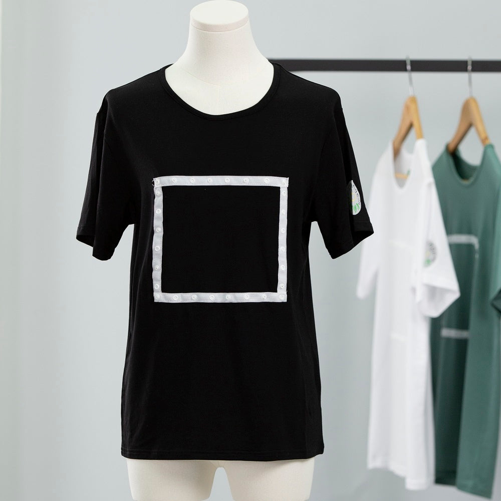 changeintochange 100% Tencel T-Shirt, 1pc, Only T-shirt